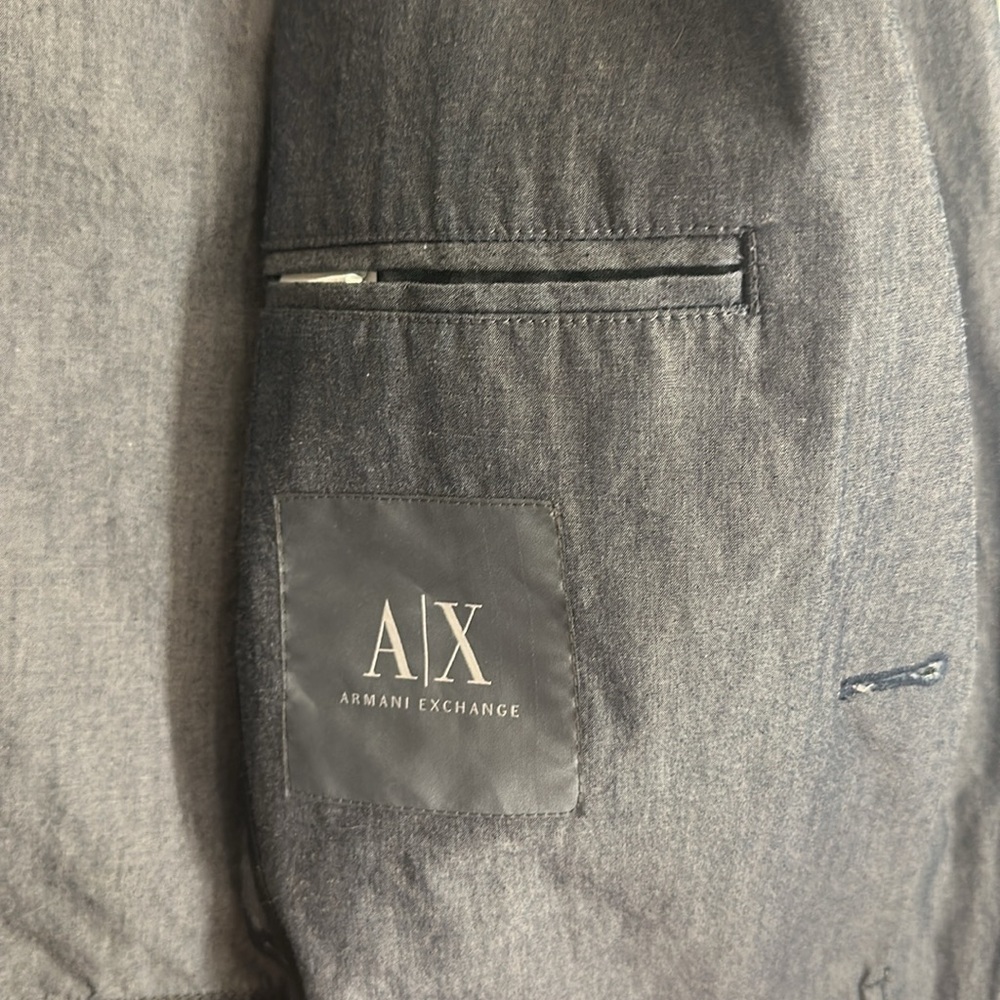 Armani Exchange “Denim” Blazer - 100% Cotton - Picture 4 of 4